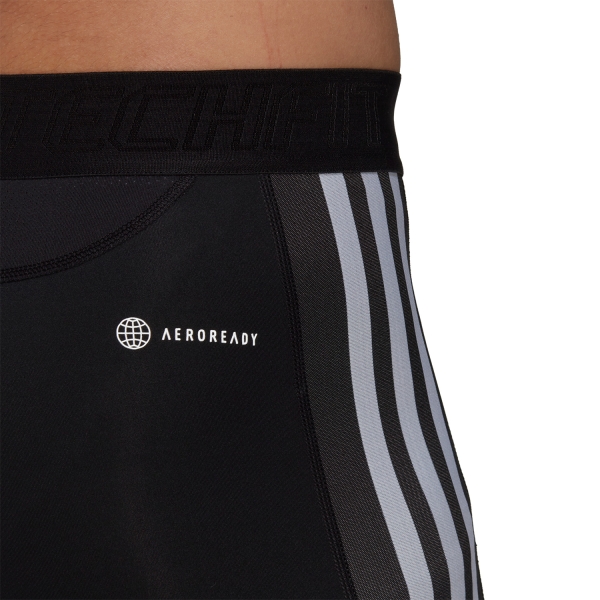 adidas 3 Stripes Short Tights - Black