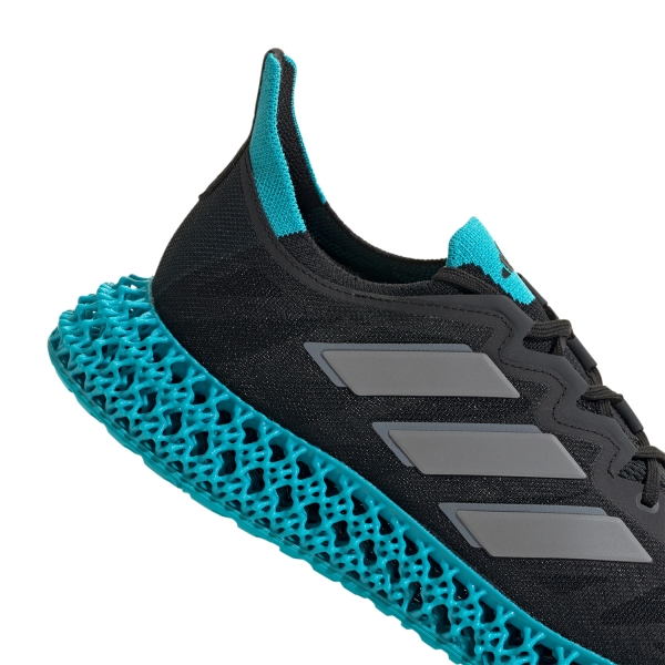 adidas 4DFWD 3 - Core Black/Grey Heather/Cloud White