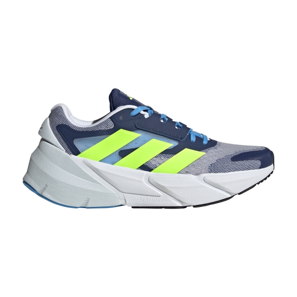 Men's Neutral Running Shoes adidas Adistar 2  Cloud White/Lucid Lemon/Dark Blue ID2807