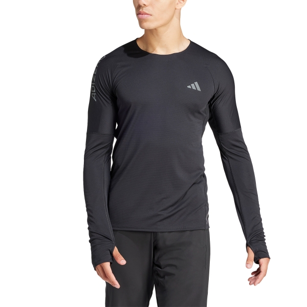 Men's Running Shirt adidas adizero AEROREADY Shirt  Black IK9732