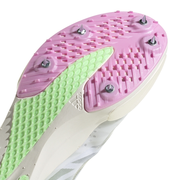 adidas adizero Ambition - Cloud White/Core Black/Green Spark