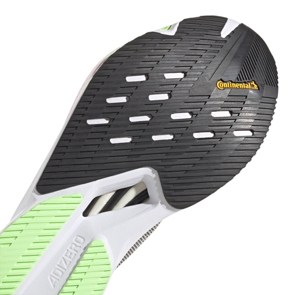 adidas adizero Boston 12 - Aurora Black/Zero Metallic/Green Spark