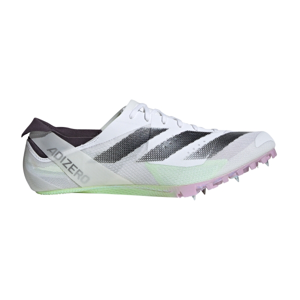 Men's Racing Shoes Adidas adizero Finesse  Cloud White/Core Black/Green Spark IE5487
