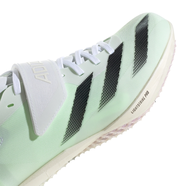 adidas adizero High Jump - Cloud White/Core Black/Green Spark