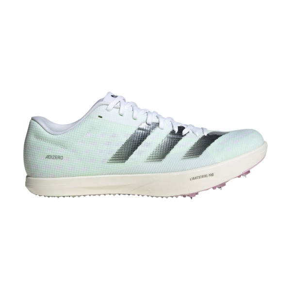 Zapatillas Competición Hombre adidas adizero Long Jump  Cloud White/Core Black/Green Spark ID7244