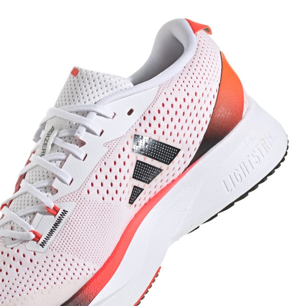 adidas adizero SL - Cloud White/Core Black/Bried Red