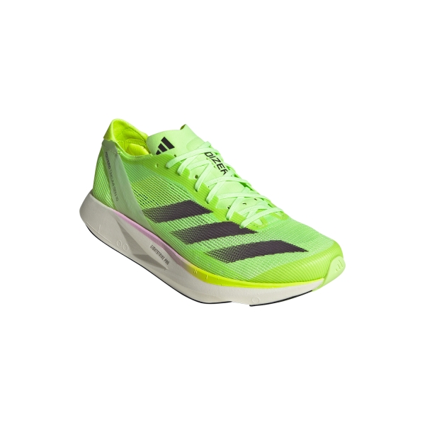 adidas Adizero Takumi Sen 10 - Green Spark/Aurora Met/Lucid Lemon