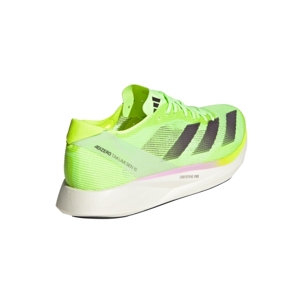 adidas Adizero Takumi Sen 10 - Green Spark/Aurora Met/Lucid Lemon