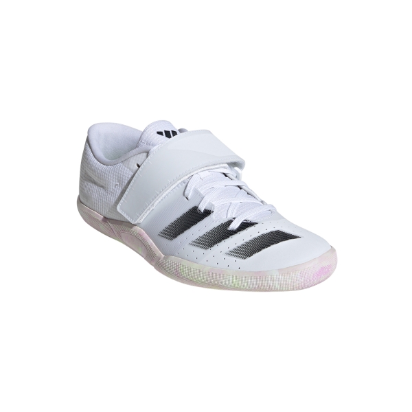 adidas adizero Throws - Cloud White/Core Black/Green Spark