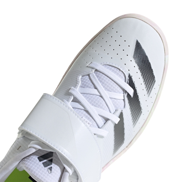 adidas adizero Throws - Cloud White/Core Black/Green Spark