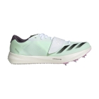 adidas adizero Triple Jump/Pole Vault - Cloud White/Core Black/Green Spark
