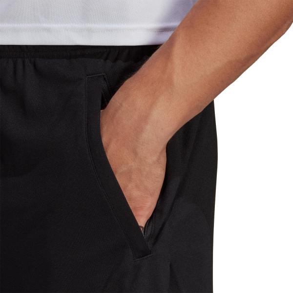 adidas AEROREADY Logo 7in Shorts - Black/White