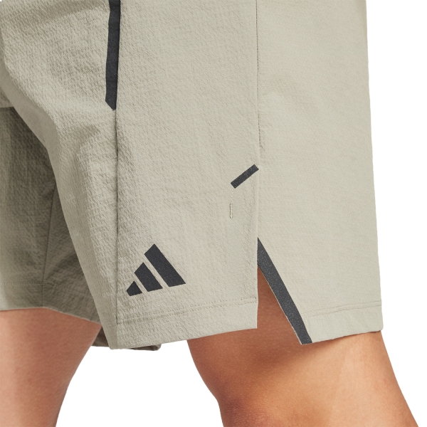 adidas D4T adistrong 5in Pantaloncini - Silver Pebble/Black