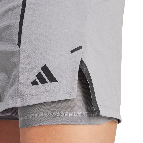 adidas D4T adistrong 3in Shorts - Grey Three/Black