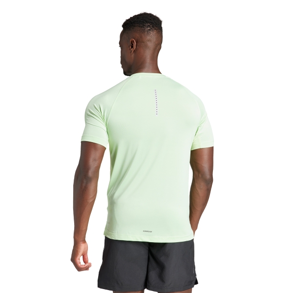 adidas Gym+ T-Shirt - Semi Green Spark