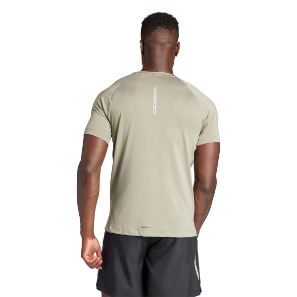 adidas Gym+ T-Shirt - Silver Pebble