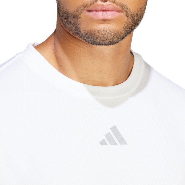 adidas HIIT 3 Stripes Camiseta - White