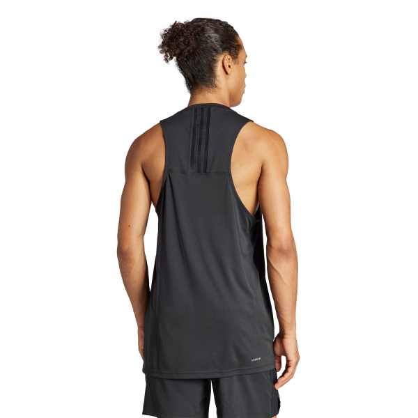 adidas HIIT 3S Performance Tank - Black