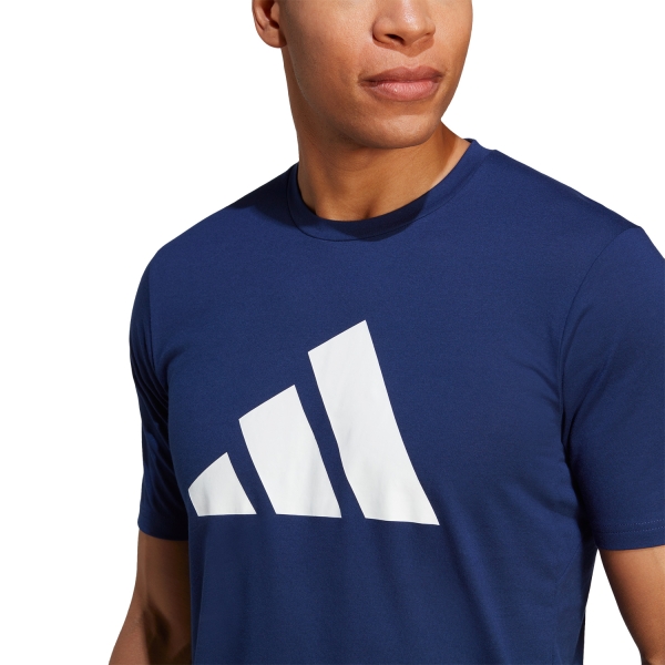 adidas New Lift T-Shirt - Dark Blue/White