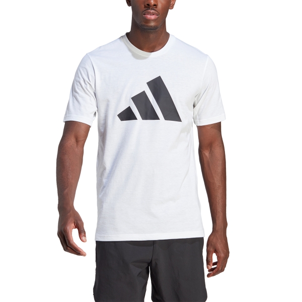 Camisetas Training Hombre adidas New Lift Camiseta  White/Black IM4373
