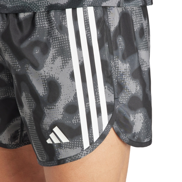 adidas Own The Run AEROREADY 5in Shorts - Grey Four/Grey Six/Carbon/Black
