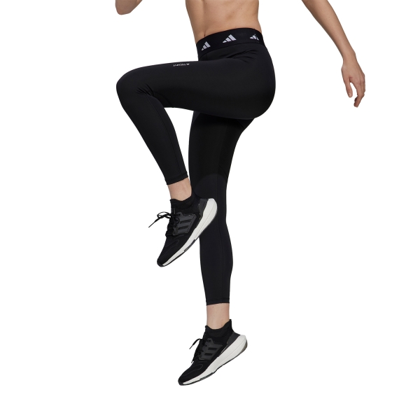 Pants e Tights Fitness e Training Donna adidas Techfit 7/8 Tights  Black HF6680