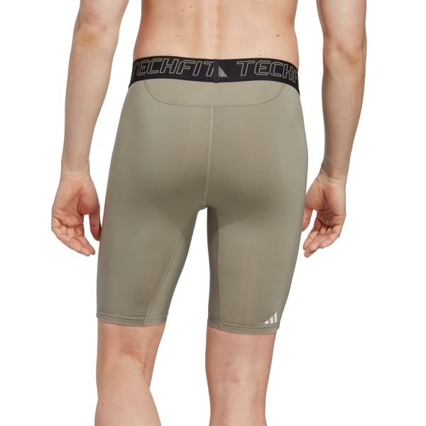 adidas TechFIT Men s Underwear Short Tights Silver Pebble