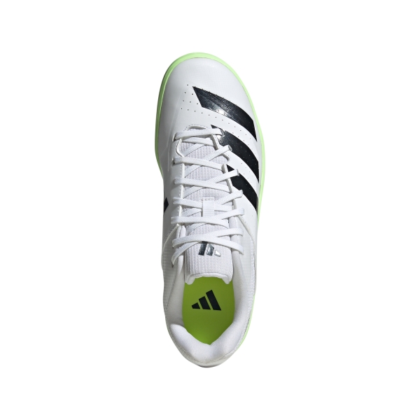 adidas Throwstar - Cloud White/Core Black/Green Spark