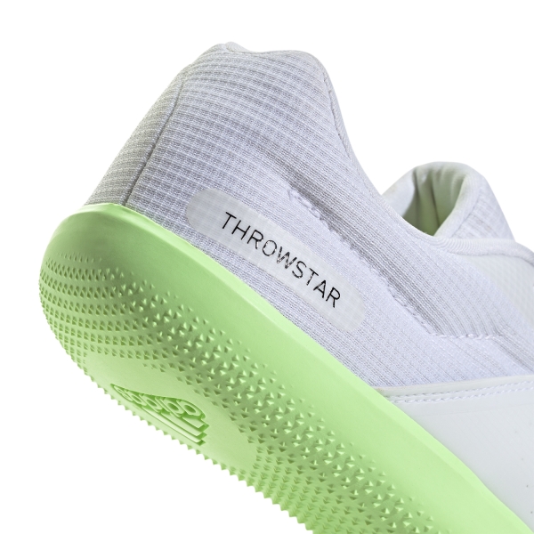 adidas Throwstar - Cloud White/Core Black/Green Spark