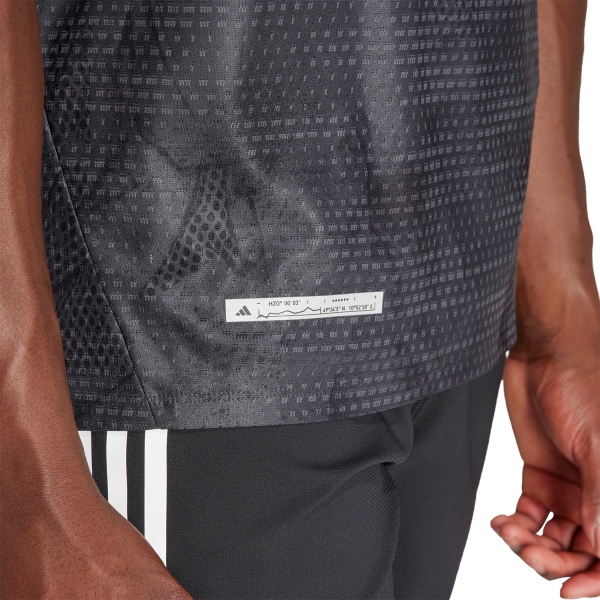 adidas Ultimate HEAT.RDY T-Shirt - Carbon/Black