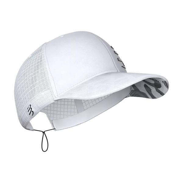 Compressport Racing Trucker Gorra - White/Black