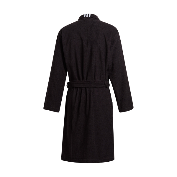 adidas Logo Bathrobe - Black