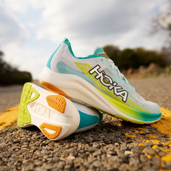 Hoka Cielo Road - White/Ceramic