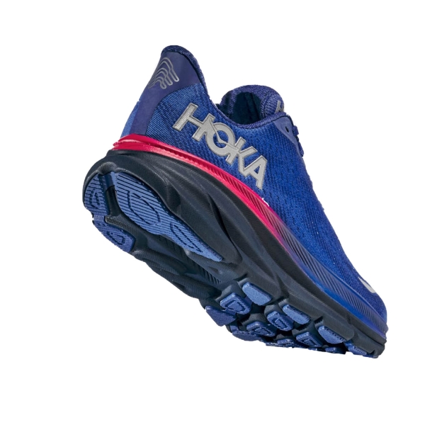 Hoka Clifton 9 Zapatillas de Running Mujer - Evening Sky/Coral