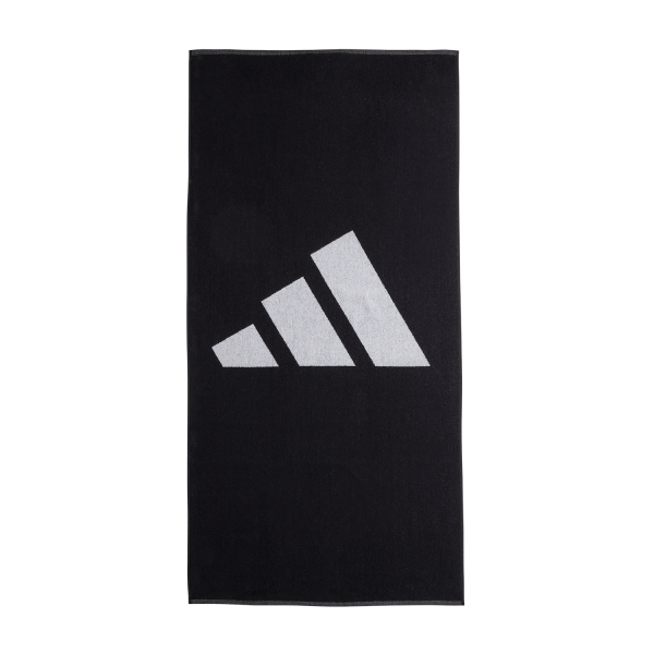 Running Accessories adidas 3 Bar Large Hand towel  Black/White IU1289