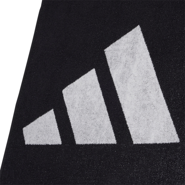 adidas 3 Bar Small Hand towel - Black/White