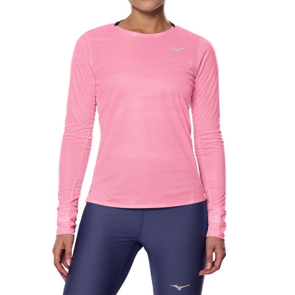 Camisa Running Mujer Mizuno Mizuno Premium Aero Camisa  Sangria Sunset  Sangria Sunset 