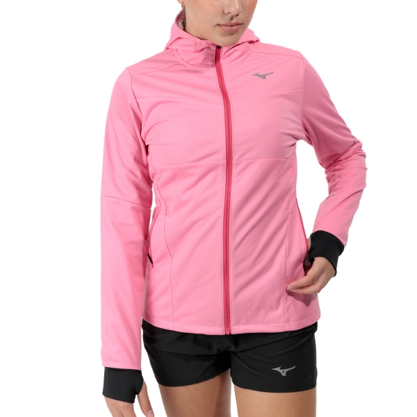 Women's Running Jacket Mizuno Thermal Charge BT Jacket  Sachet Pink J2GE270263