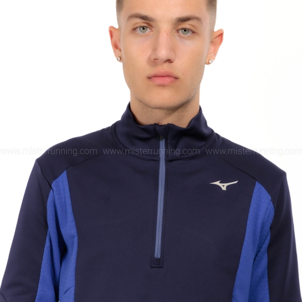 Mizuno Warmalite Maglia - Evening Blue/Surf The Web