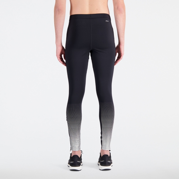 New Balance Accelerate Tights - Black Metallic