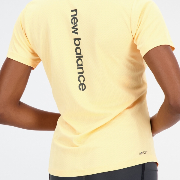 New Balance Impact Run N-Vent T-Shirt - Solar Flare