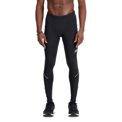 New Balance Accelerate Men's Running Tights - Black Metallic