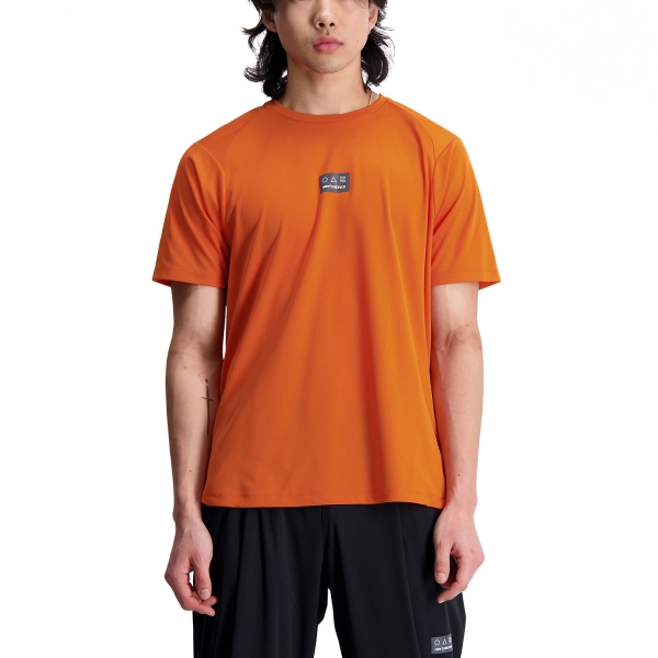 Men's Running T-Shirt New Balance NVent TShirt  Cayenne MT23277CEN