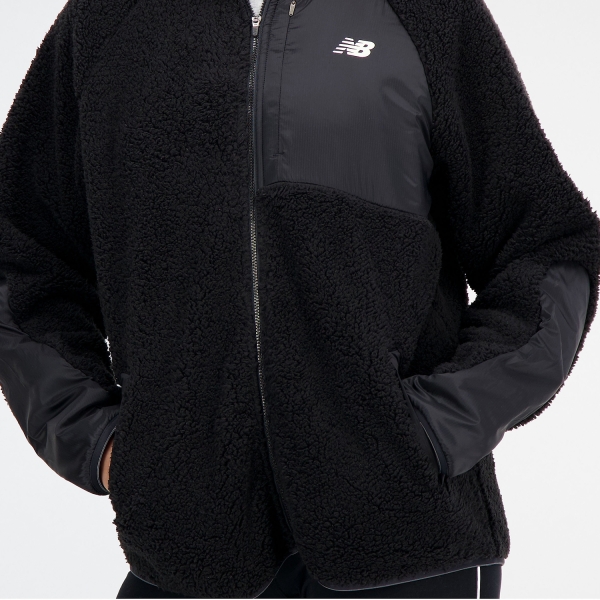 New Balance Q Speed Sherpa Chaqueta - Black