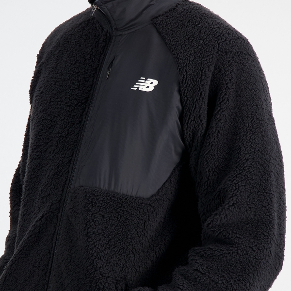 New Balance Speed Sherpa Chaqueta - Black