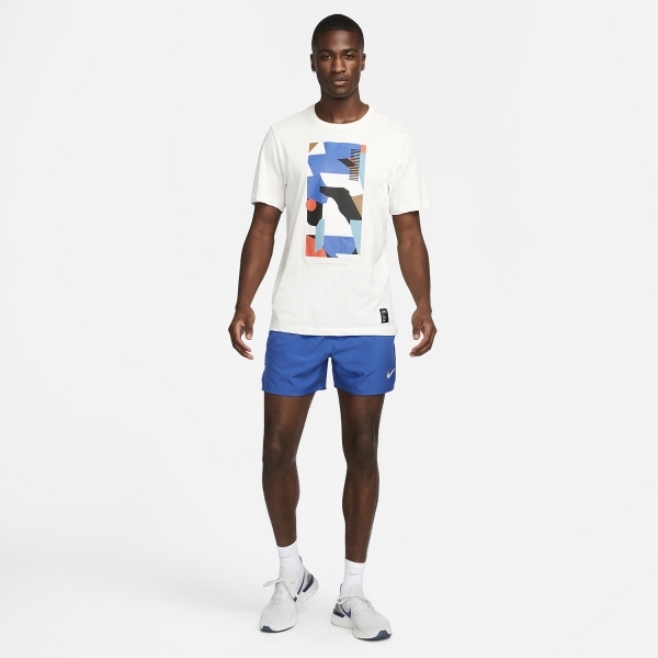 Nike Challenger 5in Shorts - Game Royal/Reflective Silver