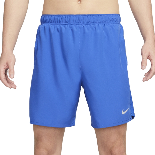 Men's Running Shorts Nike Challenger Logo 7in Shorts  Game Royal/Reflective Silver DV9359480