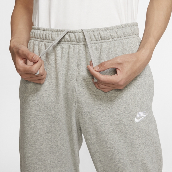Nike Club Pants - Dark Grey Heather/Matte Silver/White