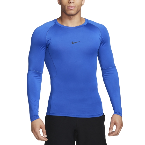 Maglia Allenamento Uomo Nike DriFIT Logo Maglia  Game Royal/Black FB7919480