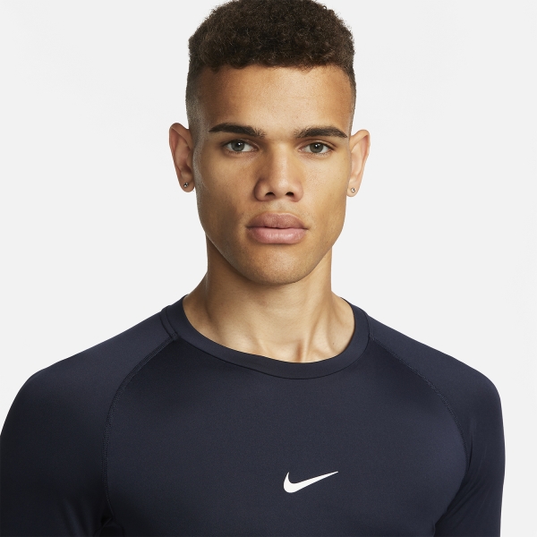 Nike Dri-FIT Logo Maglia - Obsidian/White